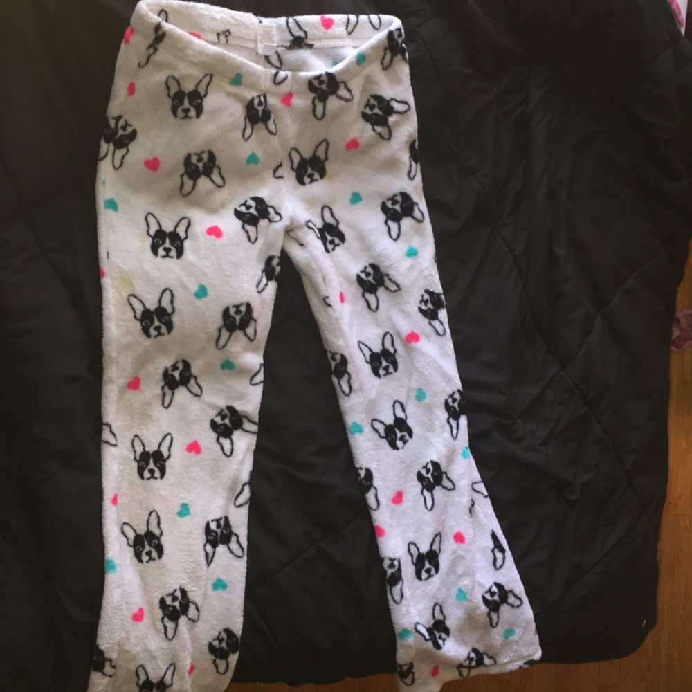 FUZZY SOFT BULLDOG PJS!!